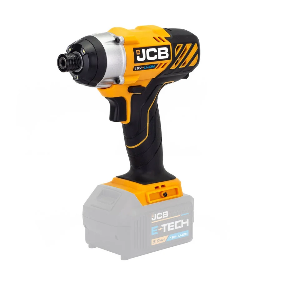 JCB 18ID-B ütvecsavarozó 18 V, 150 Nm, 1/4", akku és töltő nélkül