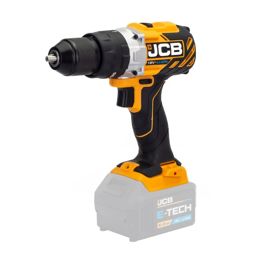 JCB 18BLCD-B kefementes fúrókalapács 18 V, 3 Ah akkuval, töltővel, W-BOXX
