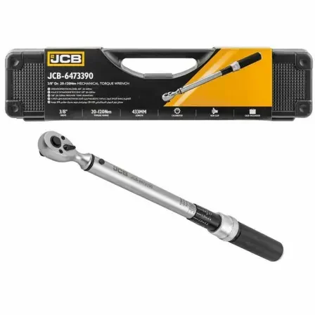 JCB nyomatékkulcs 20–120 Nm, 3/8"