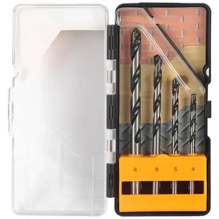 JCB univerzális fúrószárkészlet 4–8 mm, 4 db