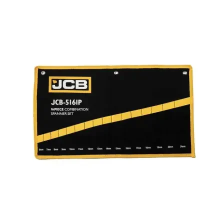 JCB szerszámtartó 16 részes, 6–24 mm